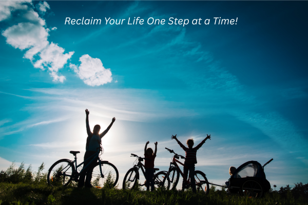 Happy, focused people reclaiming life after breaking phone addiction